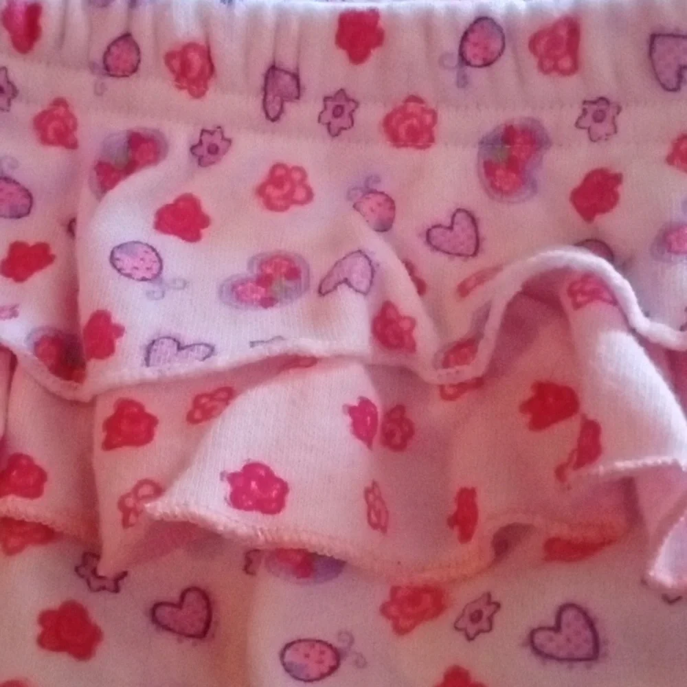4/$20 Baby Girl 3-6 Months Ruffled Bloomers Diaper Cover